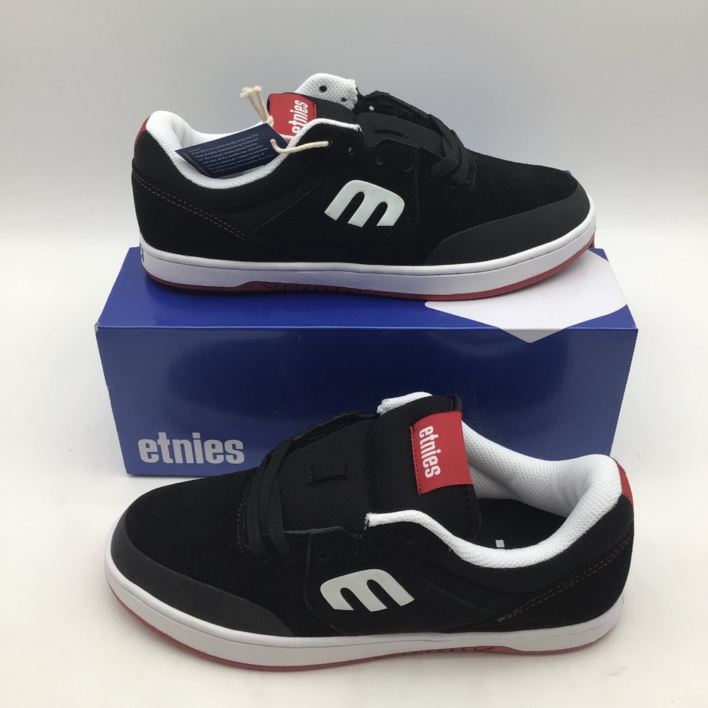 Etnies Marana Mens Size 7.5 Blacktop Wash Skate Shoes Michelin Sole Red NEW